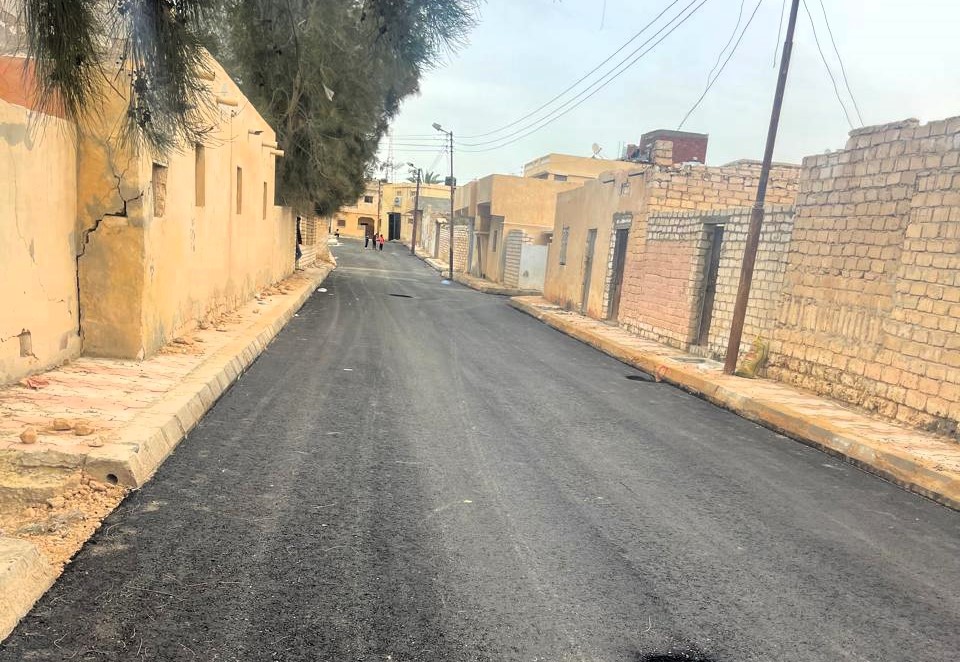 تنفيذ حطة رصف احياء وعزب مرسى مطروح تنفيذ حطة رصف احياء وعزب مرسى مطروح