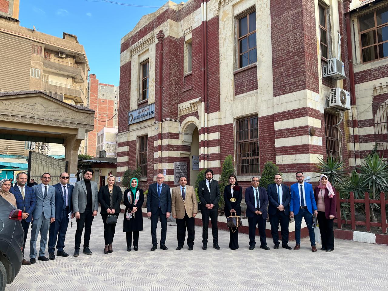 زيارة وفد تركي لجامعة المنصورة زيارة وفد تركي لجامعة المنصورة