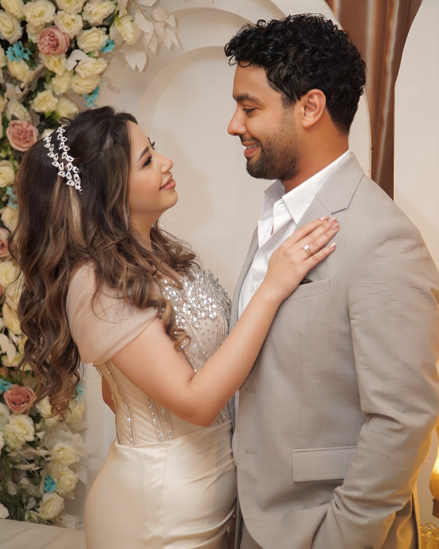 Farah Al-Moji and Ahmed Gamal