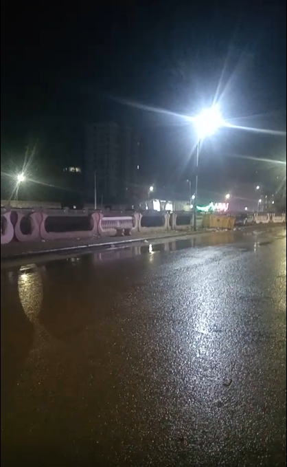 امطار فى كفر الشيخ
