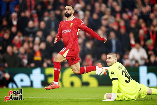 محمد صلاح مباراة ليفربول وليل