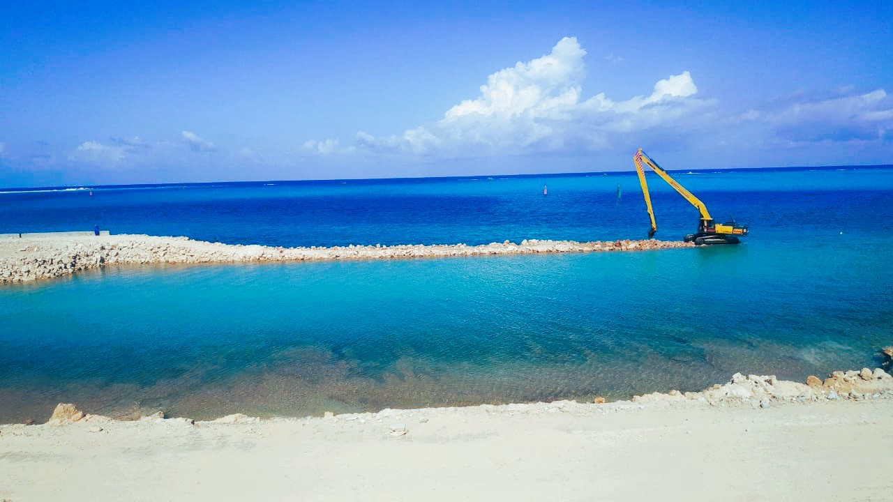 جانب من اعمال تطوير كورنيش مطروح سياحيا وحضاريا جانب من اعمال تطوير كورنيش مطروح سياحيا وحضاريا