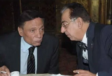 احمد راتب وعادل امام