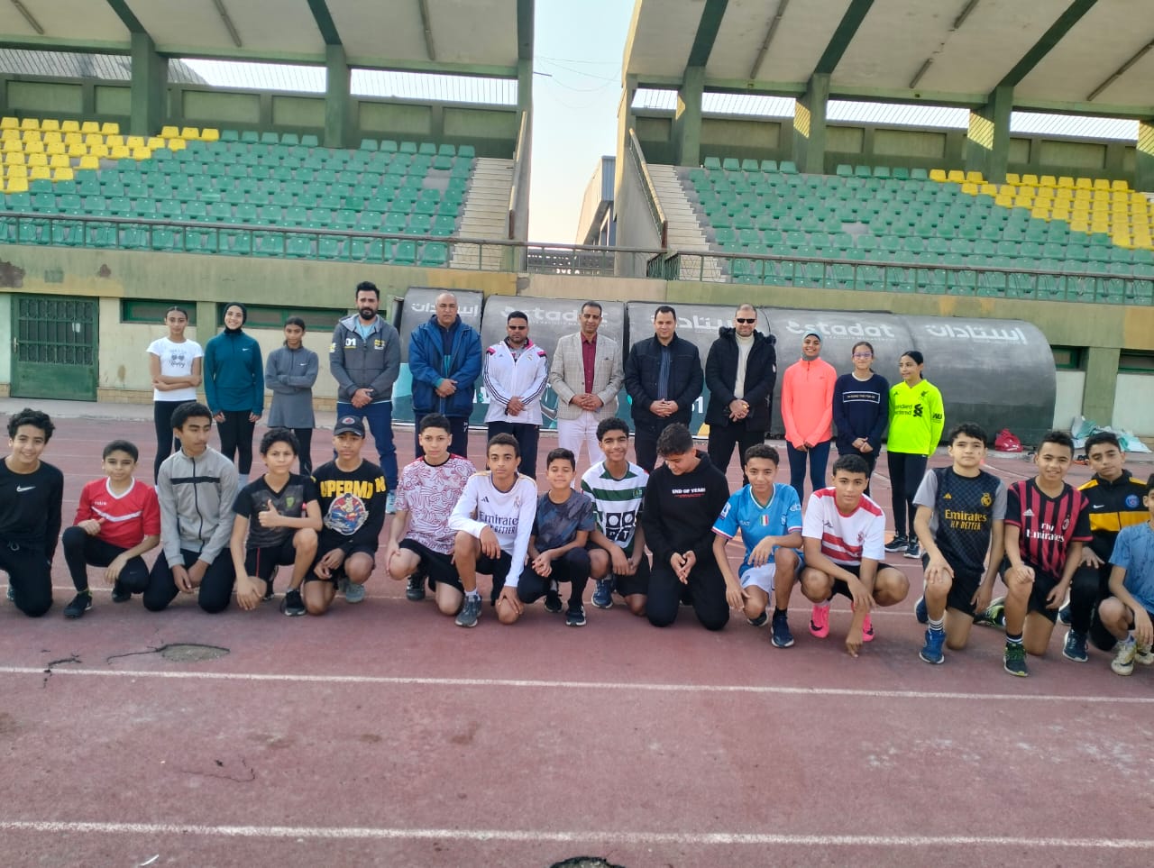 مدير شباب القليوبية خلال الجولة