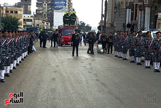 جنازة-عسكرية-للعقيد-فتحي-سويلم-شهيد-حادث-البنك-بالفيوم