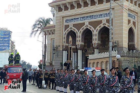 جنازة-عسكرية-للعقيد-فتحي-سويلم-شهيد-حادث-البنك-بالفيوم-5