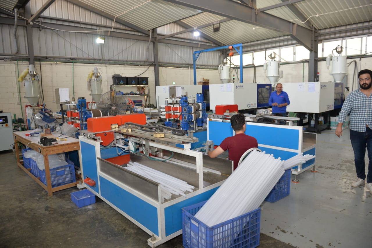 أحد المصانع بمنطقه ميت غمر الاستثمارية