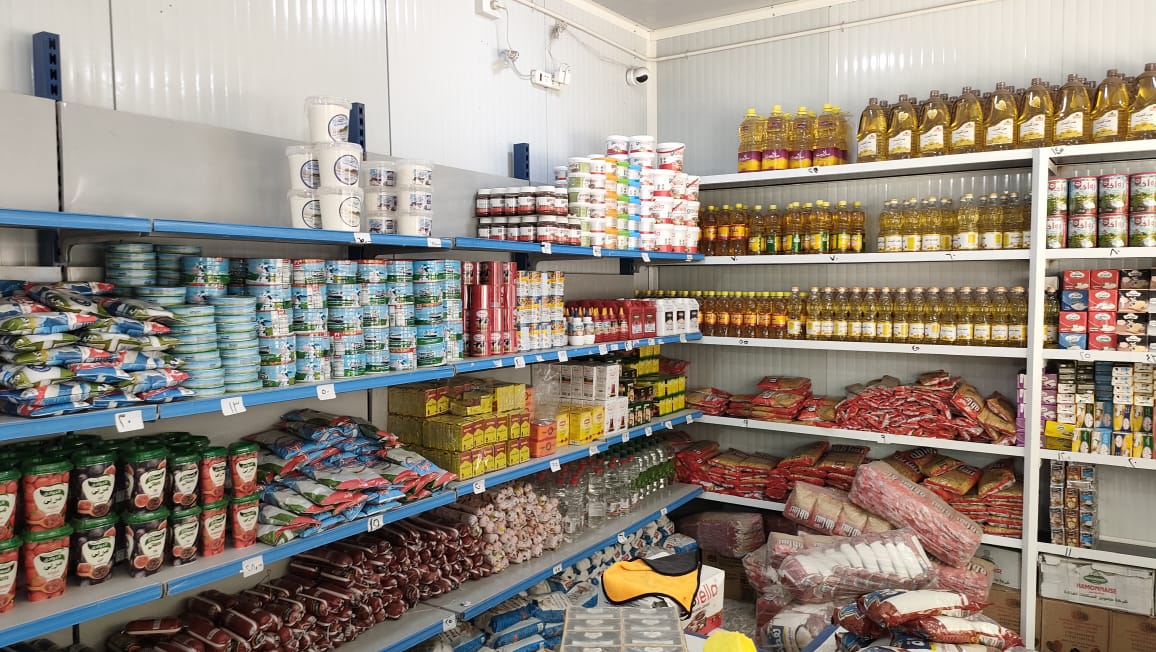 منفذ حياة كريمة لبيع اللحوم والسلع الغذائية