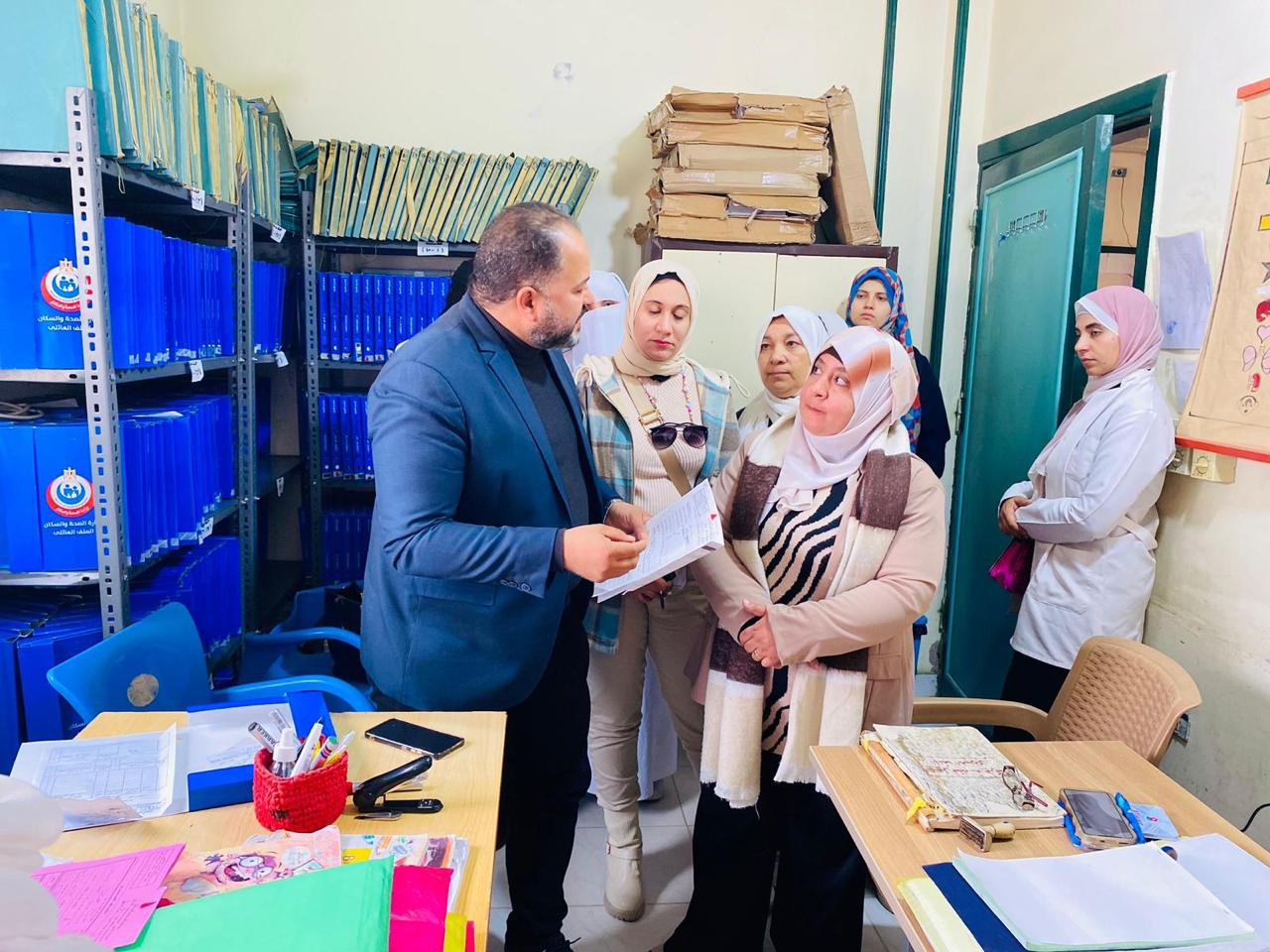 زيارة وزارة الصحة