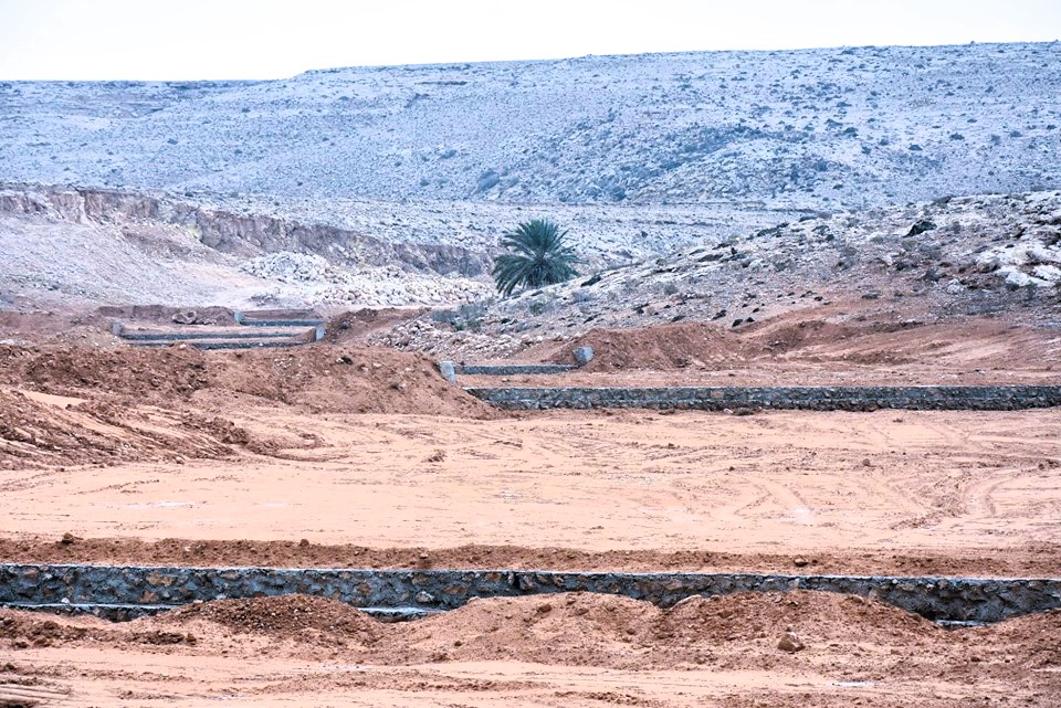 استصلاح الوديان وتنميتها بمطروح