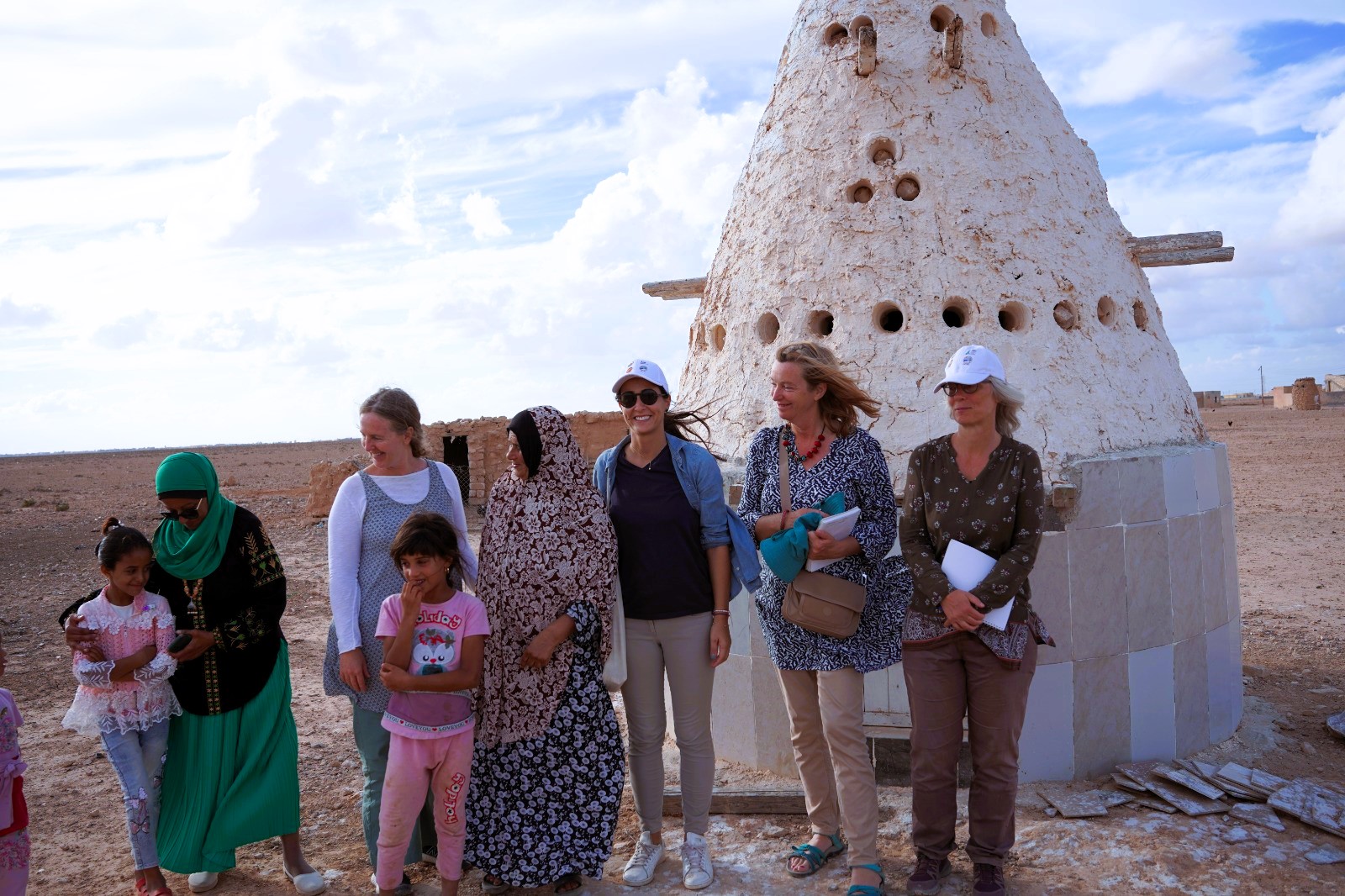 انشاء ابراج حمام للسيدات المعيلات بصحراء مطروح