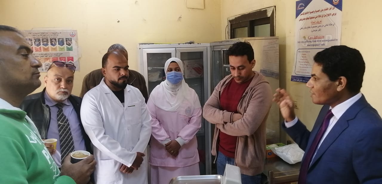 متابعة إعادة تشغيل عيادة الأسنان بمستشفى القرنة المركزى