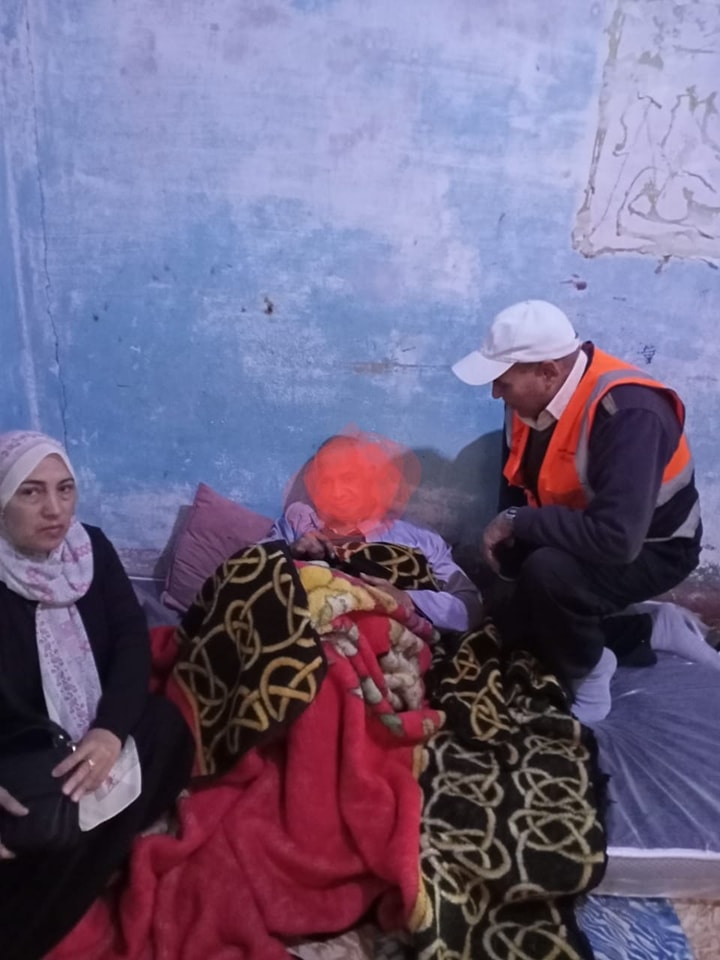 أثناء فحص الحالة