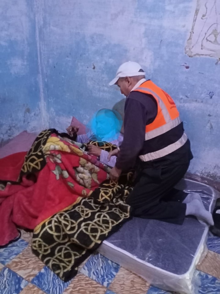 فريق التضامن بالقليوبية ينتقل لفحص الحالة