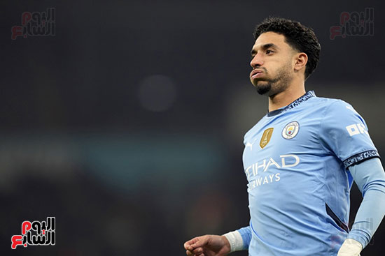 عمر مرموش خلال لقاء مانشستر سيتى وتشيلسى عمر مرموش خلال لقاء مانشستر سيتى وتشيلسى