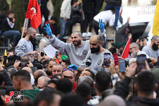 احتفالات وفرحة بأسرى فلسطينيين مفرج عنهم