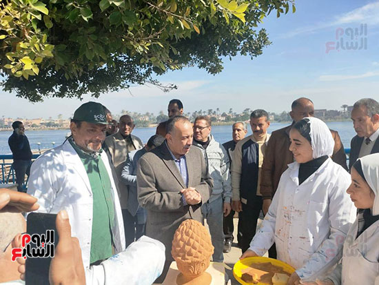 محافظ-اسيوط-يتفقد-تجميل-الكورنيش