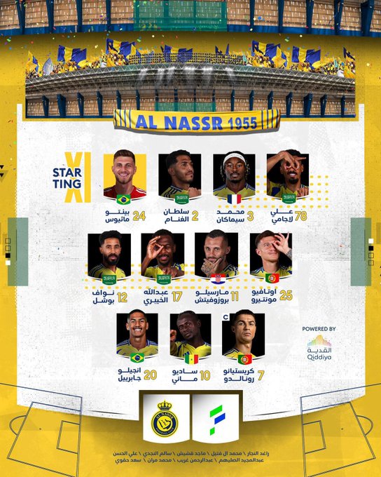 تشكيل النصر تشكيل النصر