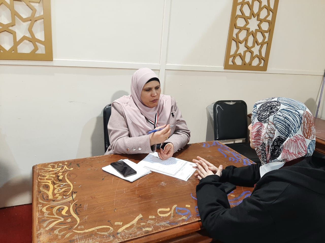 ركن الفتوى بجناح الأزهر بمعرض الكتاب