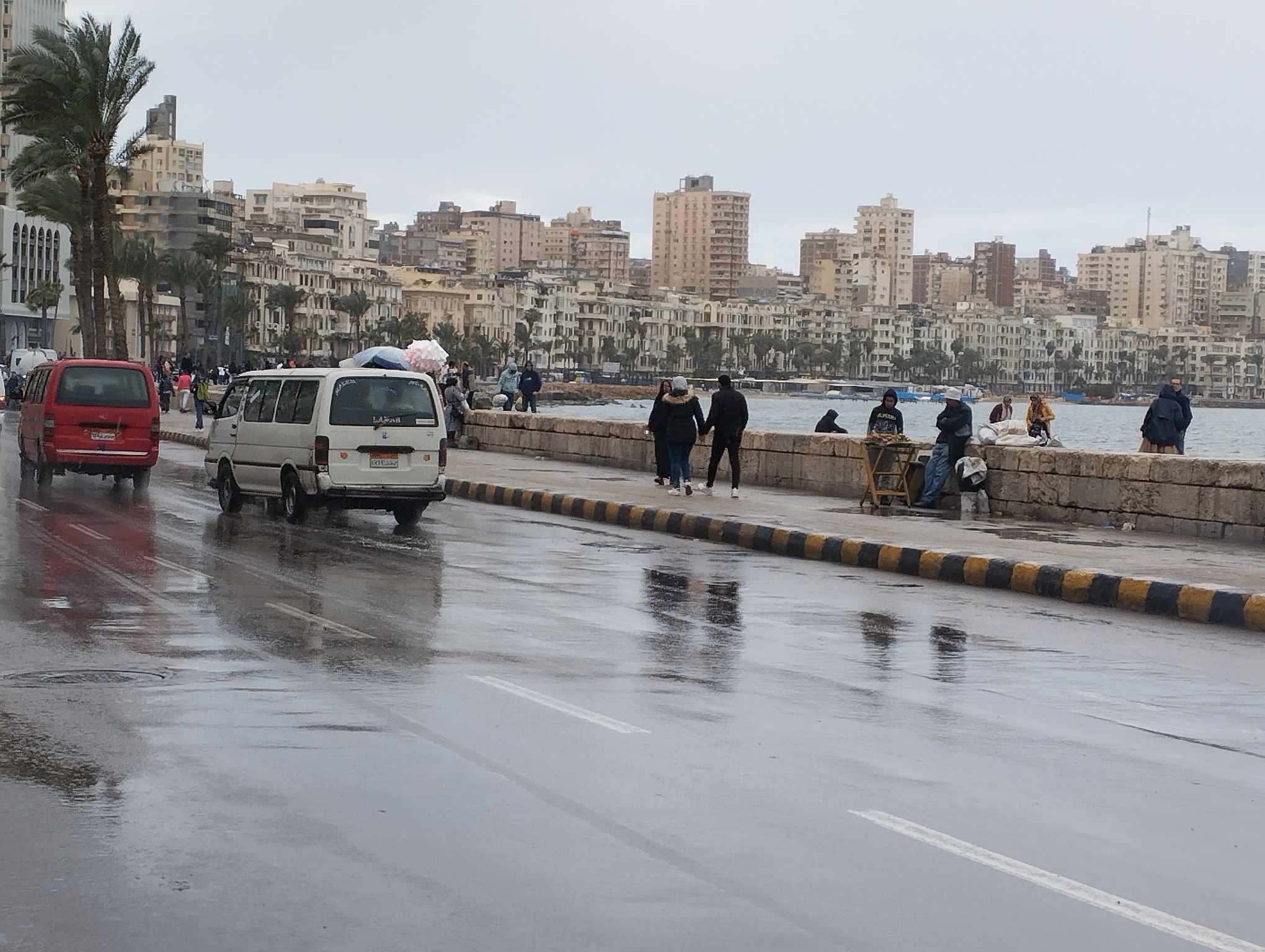 أمطار وطقس متقلب بالإسكندرية