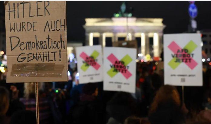 مظاهرات المانيا مظاهرات المانيا