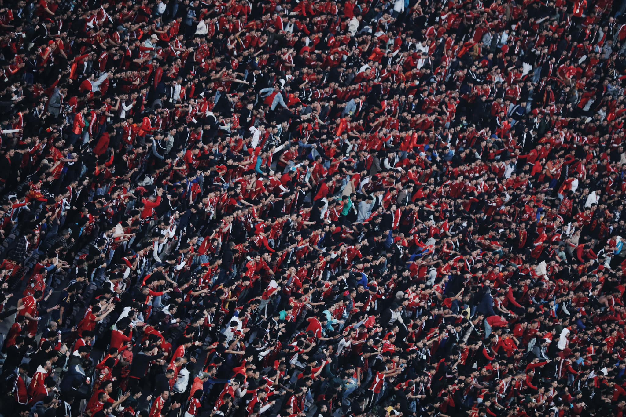 جمهور الاهلي قبل مباراة بيراميدز جمهور الاهلي قبل مباراة بيراميدز