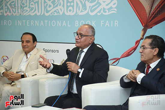 سعد الدين الهلالى  خلال الندوة