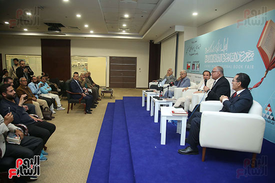 ندوة سعد الهلالى فى معرض الكتاب