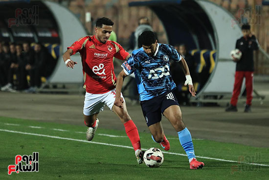 جانب من المباراة جانب من المباراة