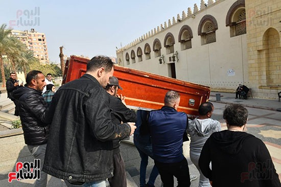 جثمان والدة كريم سامى مغاورى