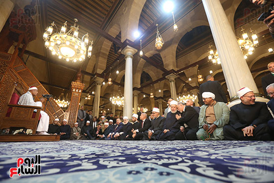 احتفالية الأٍسراء والمعراج فى مسجد الحسين