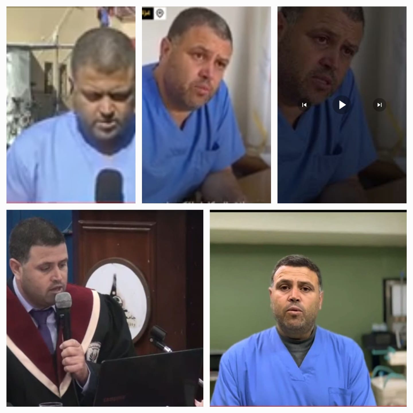 الطبيب الفلسطيني ناهض أبو طعيمة