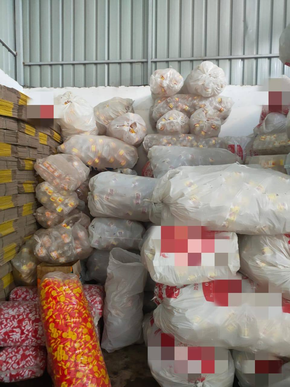 المضبوطات بالحملة