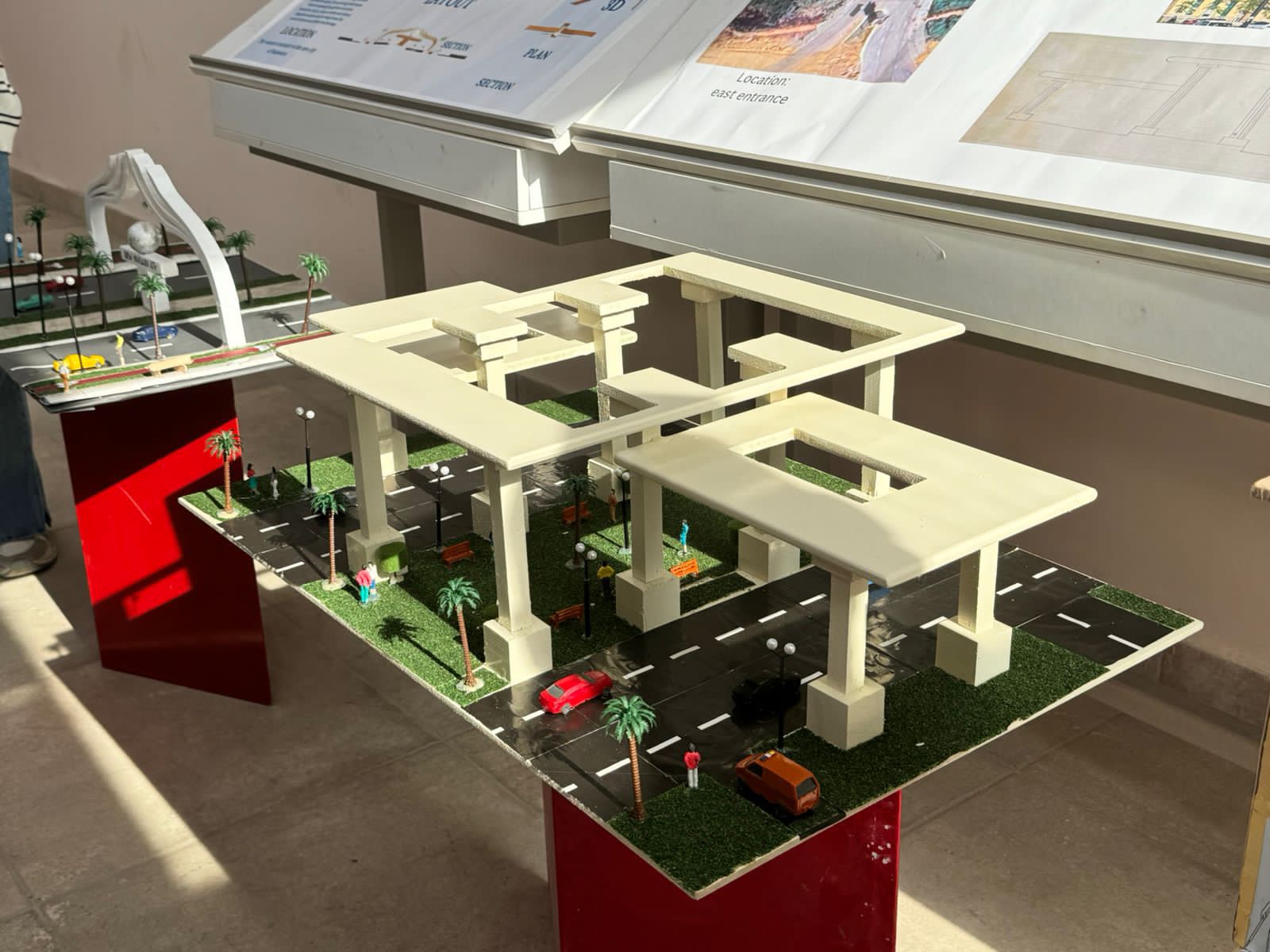 ماكيت تصميم للمدخل