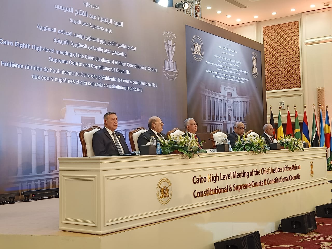 اجتماع القاهرة الثامن رفيع المستوى لرؤساء المحاكم الدستورية والعليا والمجالس الدستورية الإفريقية (3)