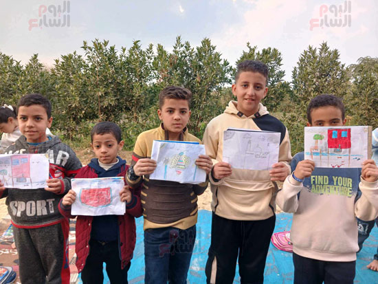 اطفال-قرية-ميت-ربيعة اطفال-قرية-ميت-ربيعة