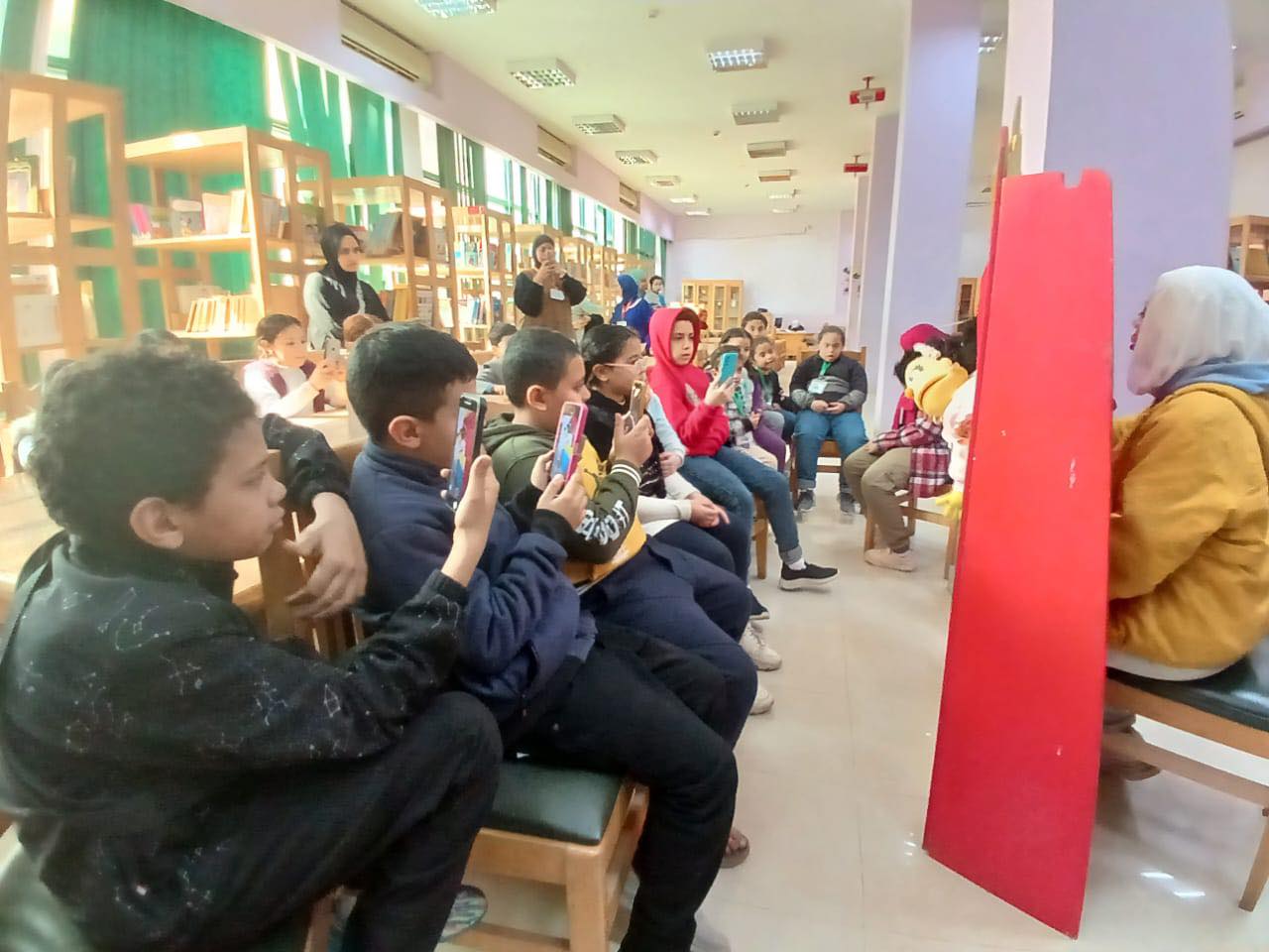 البرامج الترفيهية بالمكتبة