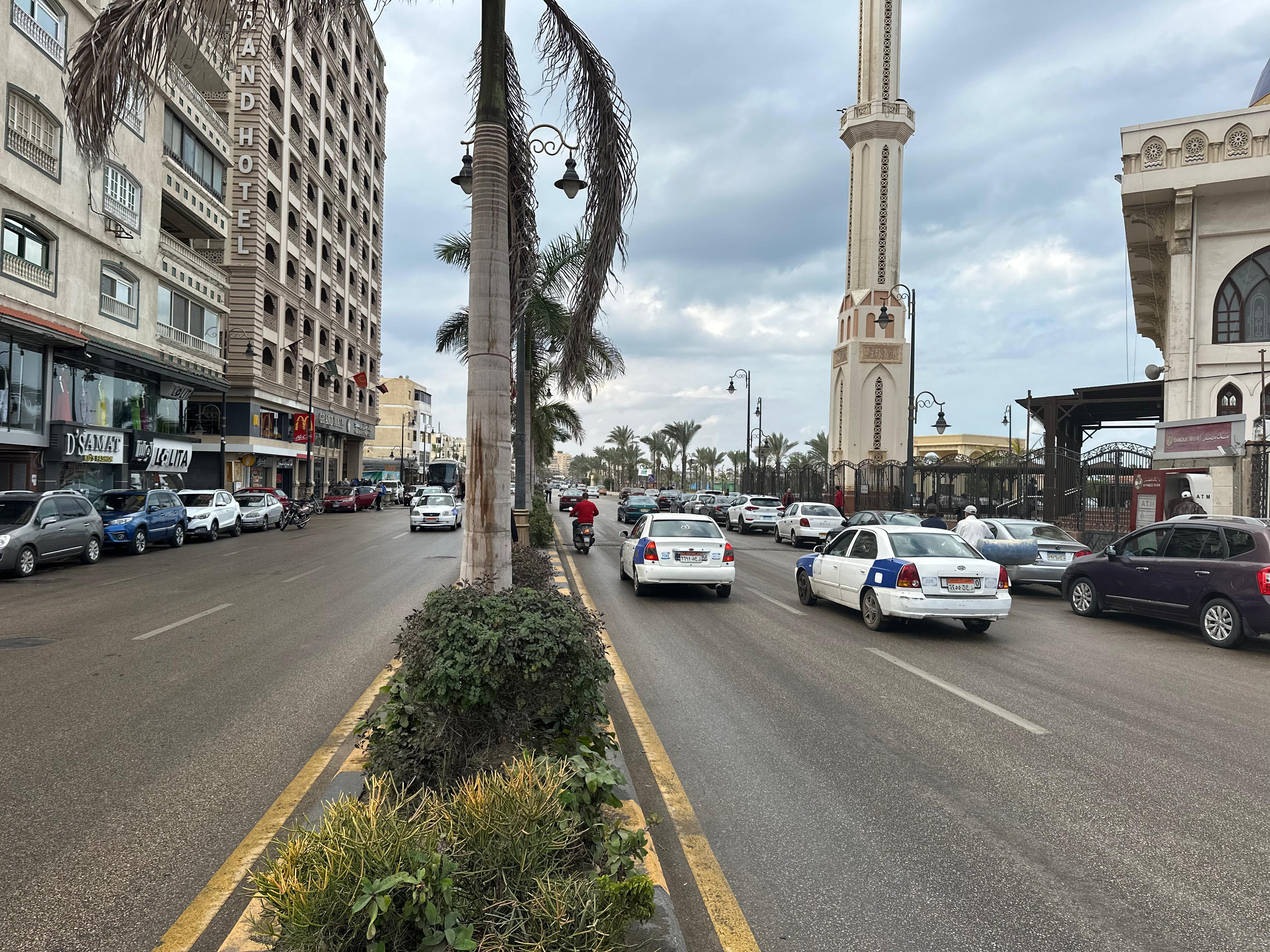 جانب من الأمطار