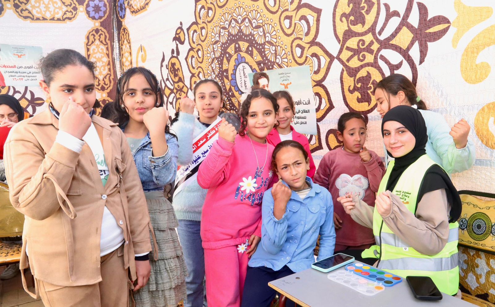 صندوق مكافحة الإدمان ينفذ أنشطة توعوية بقرى حياة كريمة