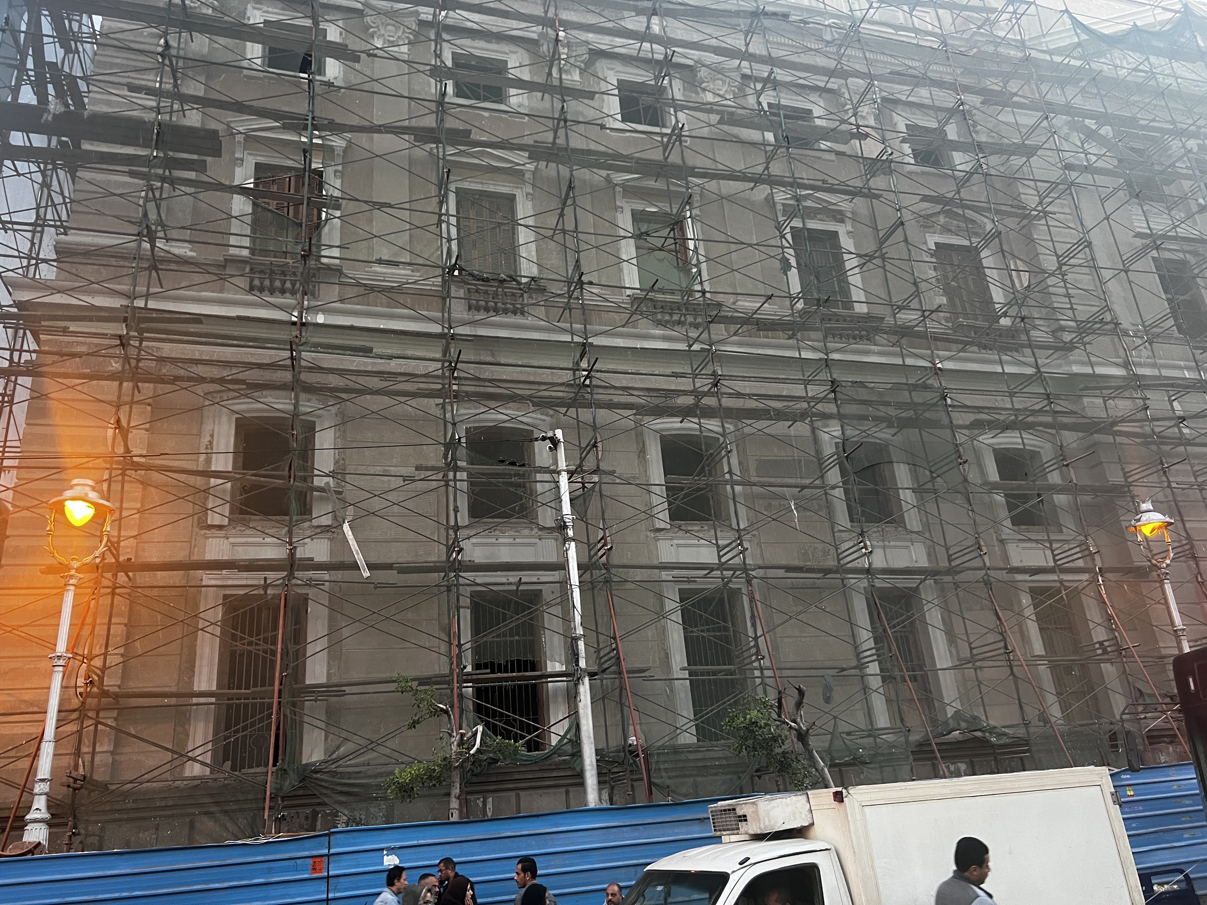 ترميم محكمة الحقانية بالإسكندرية (2)