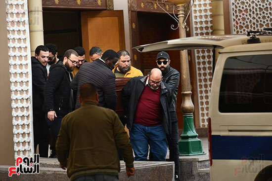 جانب من الجنازة