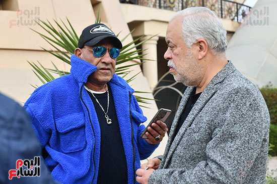 محمد لطفي مع الدكتور أشرف زكي