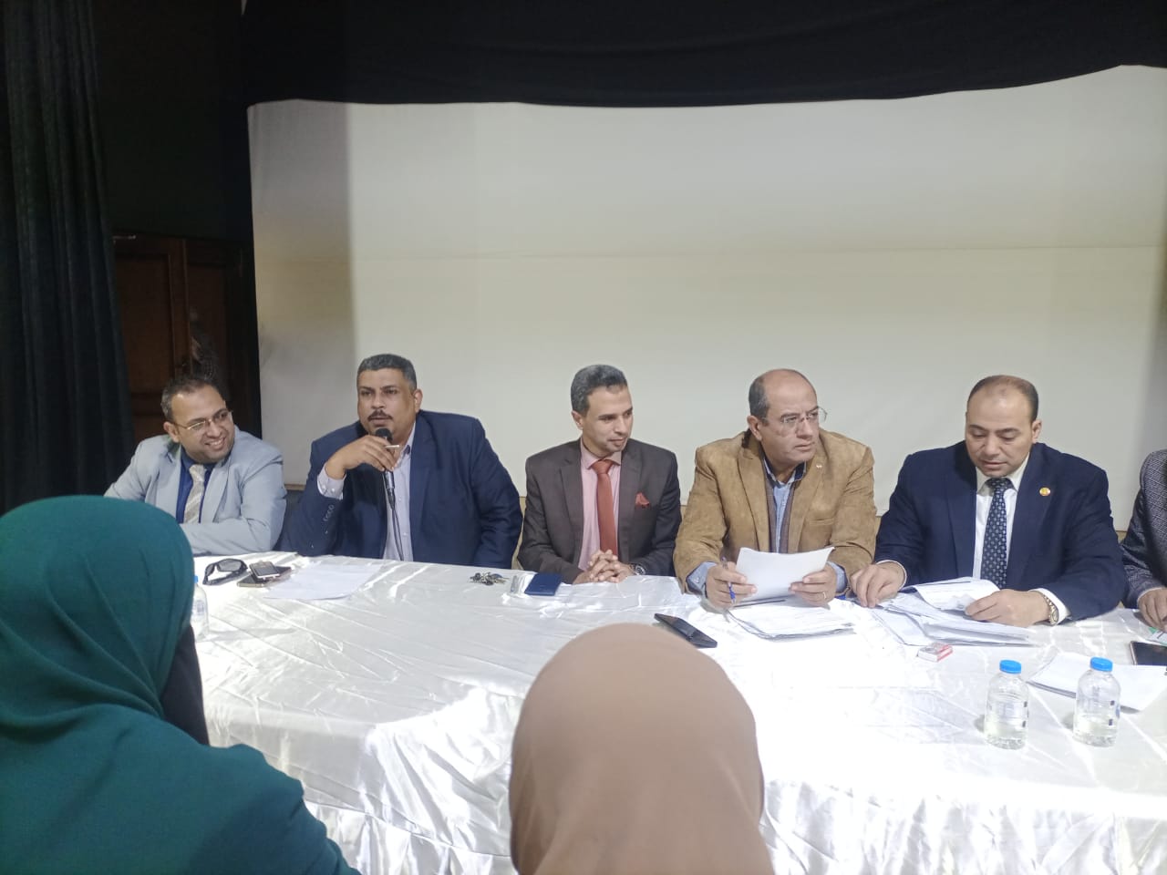 جانب من المقابلات الشخصية