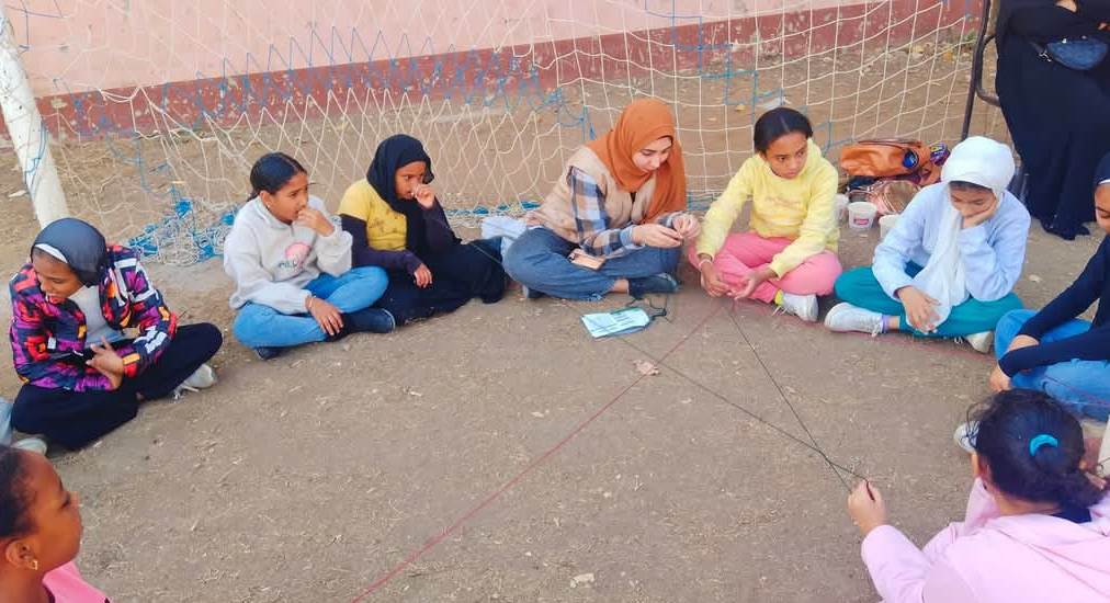 فعاليات المعسكر التدريبى لبرنامج تمكين الفتيات بنادى المدينة