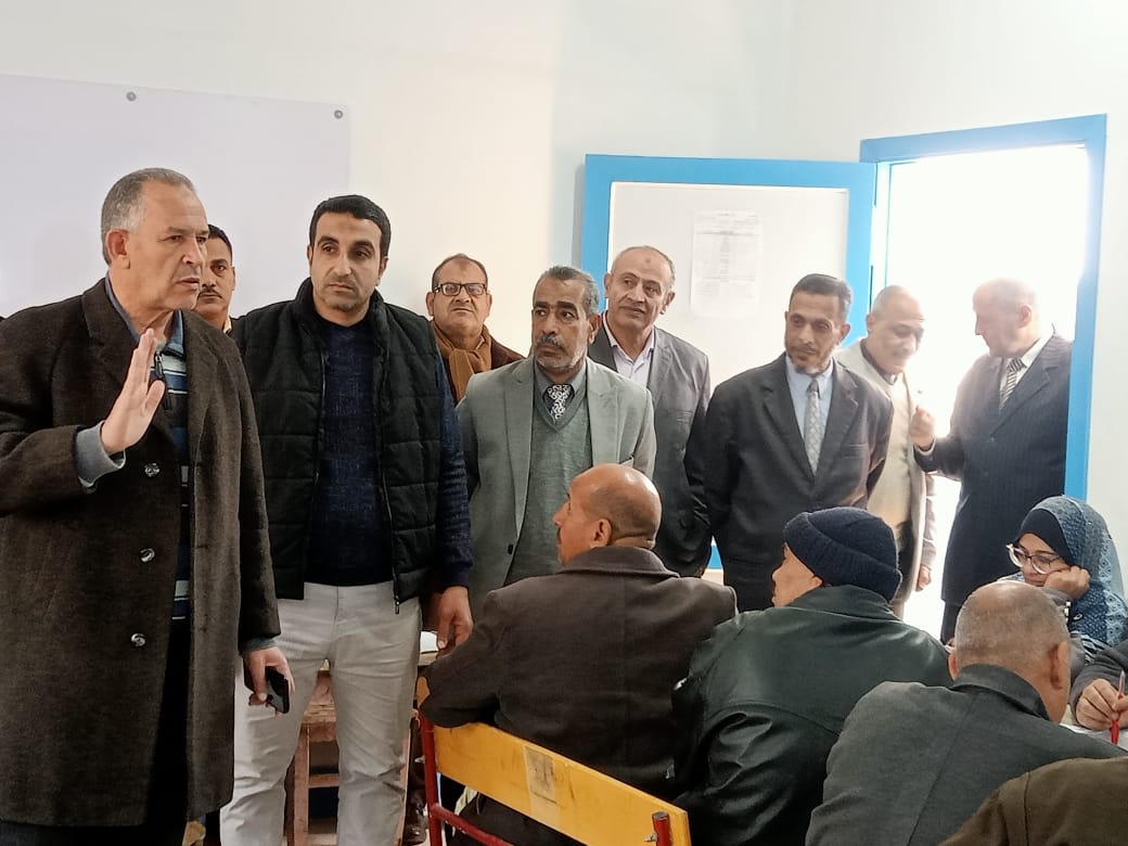 جانب من الجولة والتفقد