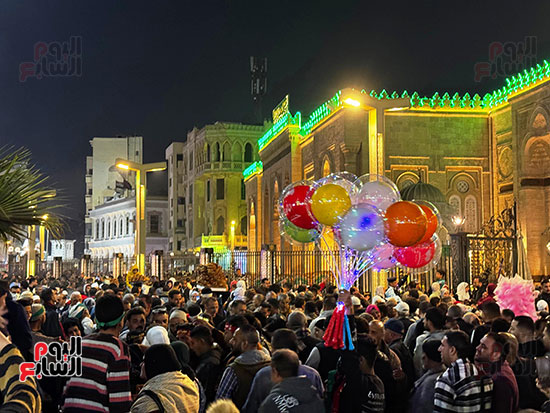 زحام خلال مولد السيدة زحام خلال مولد السيدة