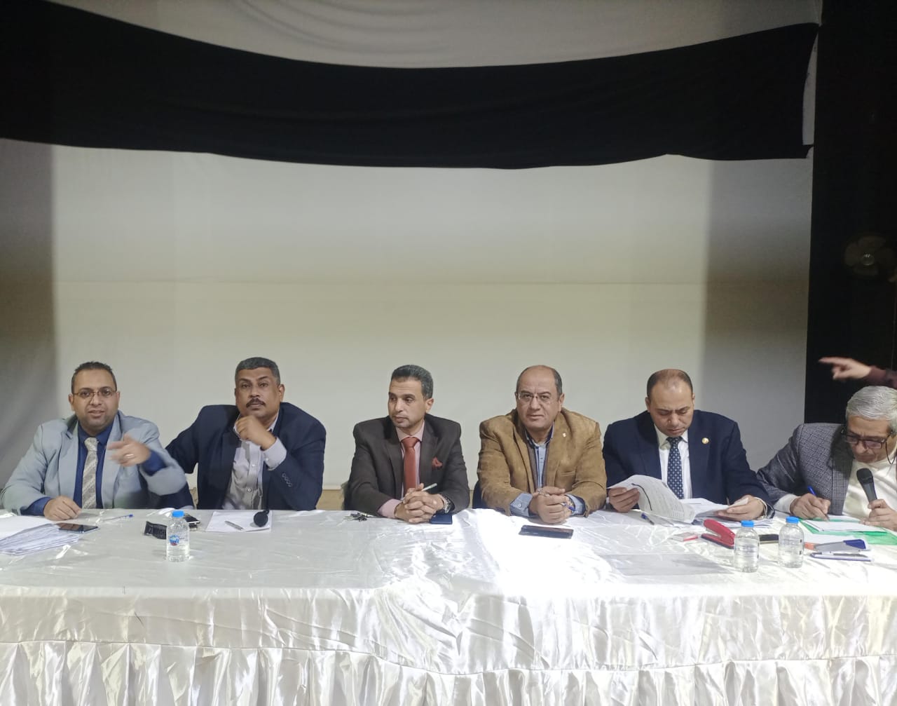 لجنة إجراء المقابلات الشخصية  بتعليم كفر الشيخ