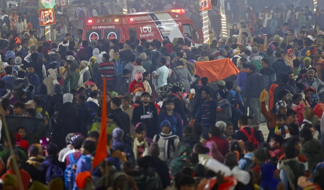 جانب من الحادث فى الهند جانب من الحادث فى الهند