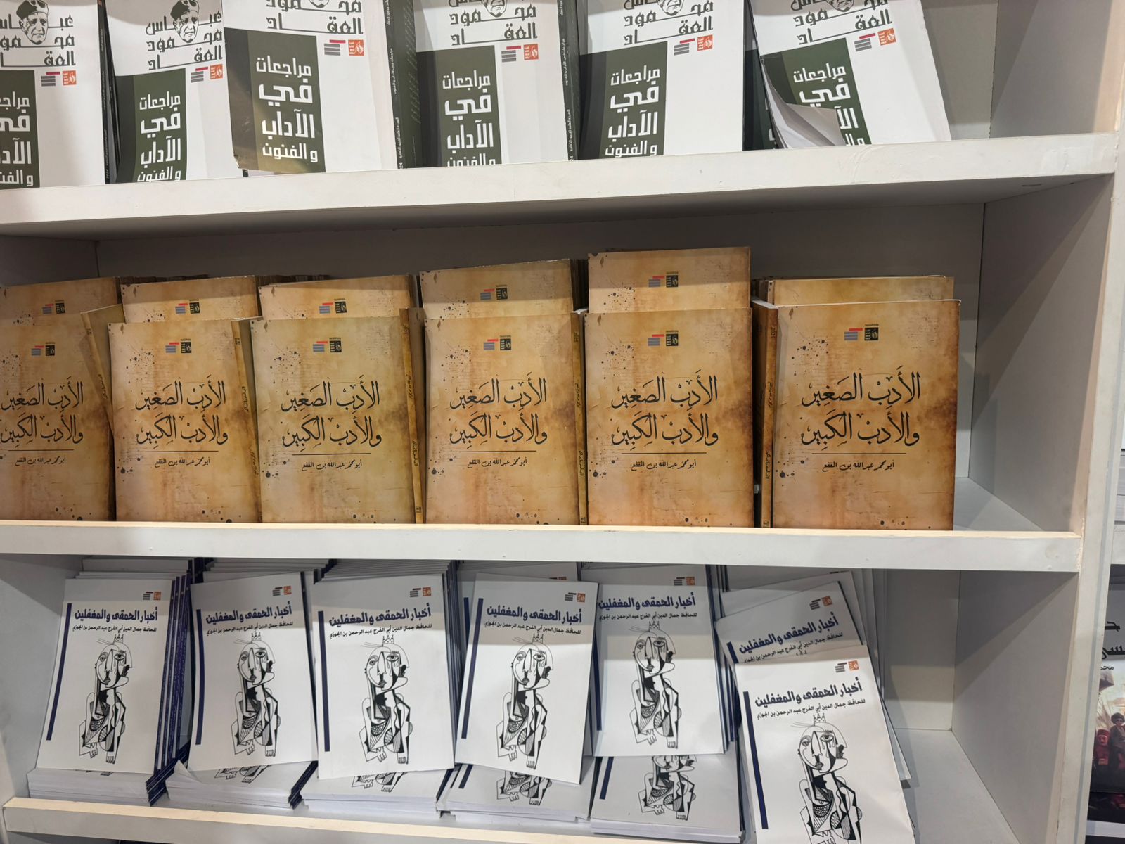 جانب من إصدارات قصور الثقافة بمعرض الكتاب جانب من إصدارات قصور الثقافة بمعرض الكتاب
