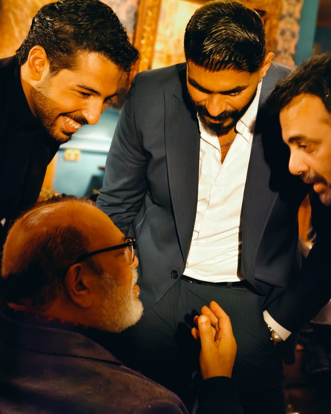 خالد سليم مع الفنان الكبير صلاح عبد الله